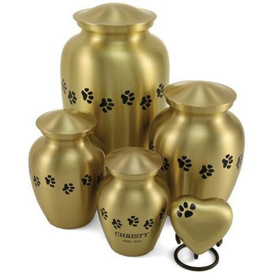 Classic Paws Bronze-Urns-Petite (25)-Sorrento Valley Pet Cemetery