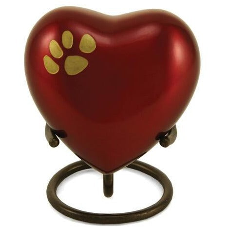 Odyssey Crimson Heart Keepsake-Memorials-None-Sorrento Valley Pet Cemetery