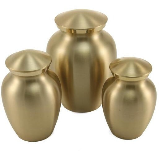 Classic Pet Brass-Urns-Small (85)-Sorrento Valley Pet Cemetery