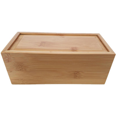 Bamboo Box Urn - Slide Lid-Urns-Large-Personalize-Sorrento Valley Pet Cemetery
