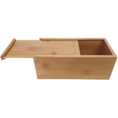 Bamboo Box Urn - Slide Lid-Urns-Large-Personalize-Sorrento Valley Pet Cemetery