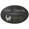 Oval Granite Tile with Engraving-Memorials-Sorrento Valley Pet Cemetery